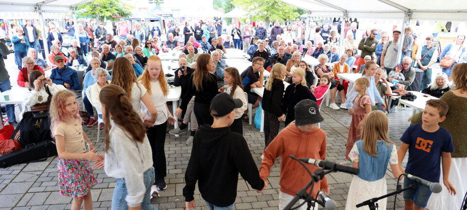 Slepp seg laus på torget: – Ein gratis festival i festivalen