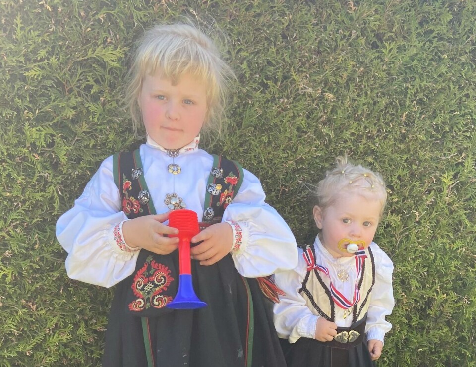 Vårin 5 år og Venild 2 år