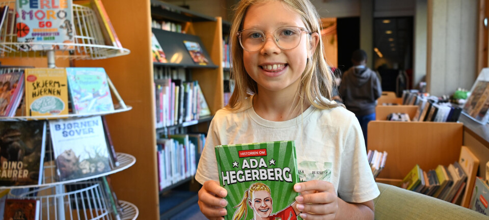 Erle (9) vil bli proff og spela på landslaget