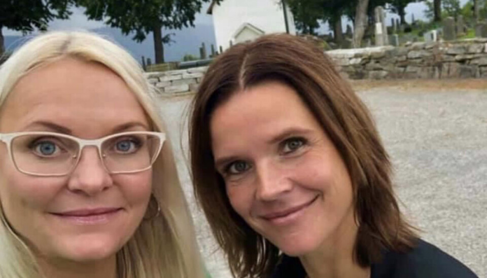MEINING: Åslaug Sem-Jacobsen og Siri Blichfeldt Dyrland.
