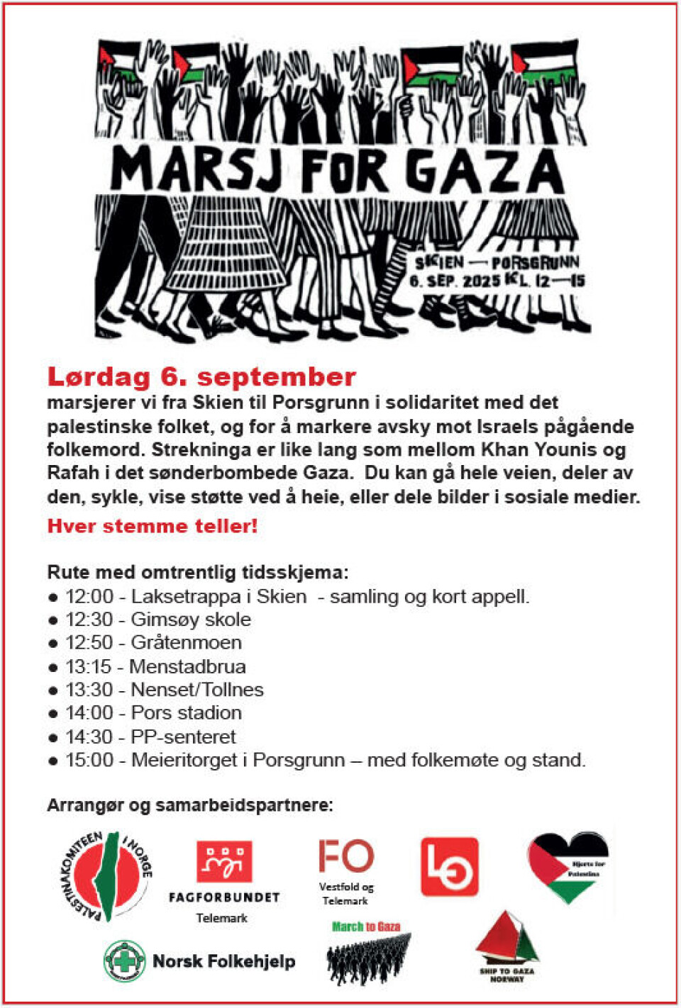 Marsj for Gaza