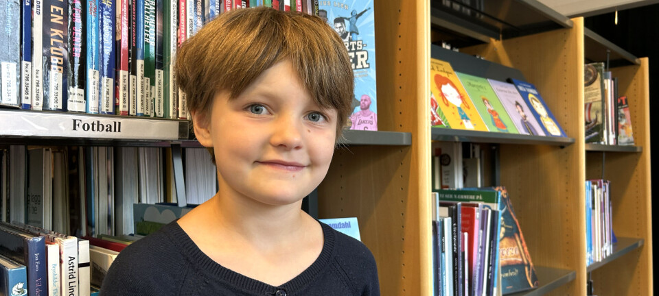 Ronja (8) vil bli ein heilt spesiell kokk