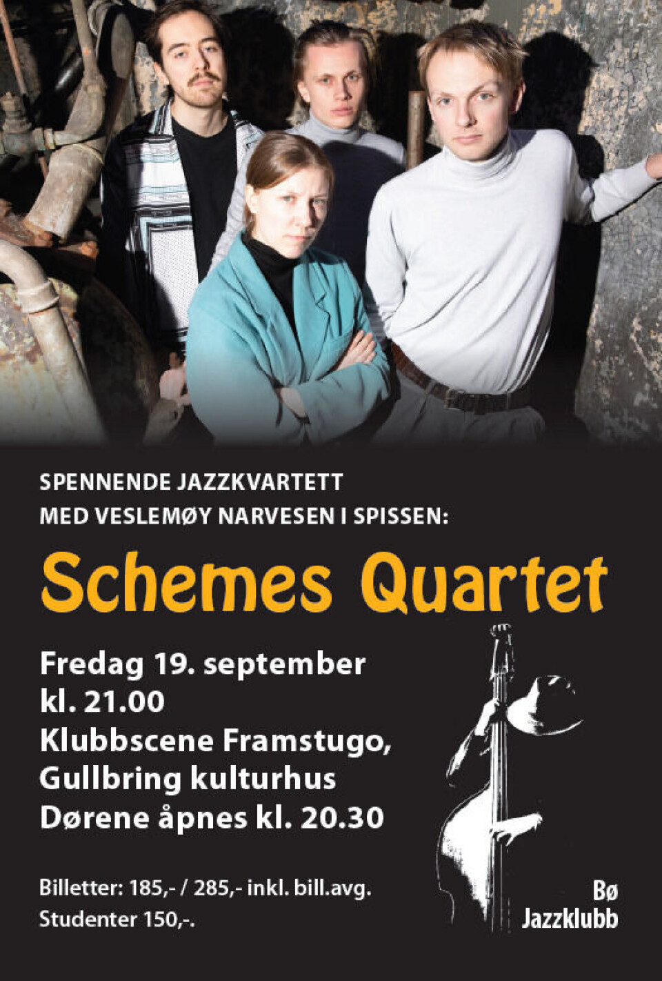 Bø jazzklubb: Schemes Quartet