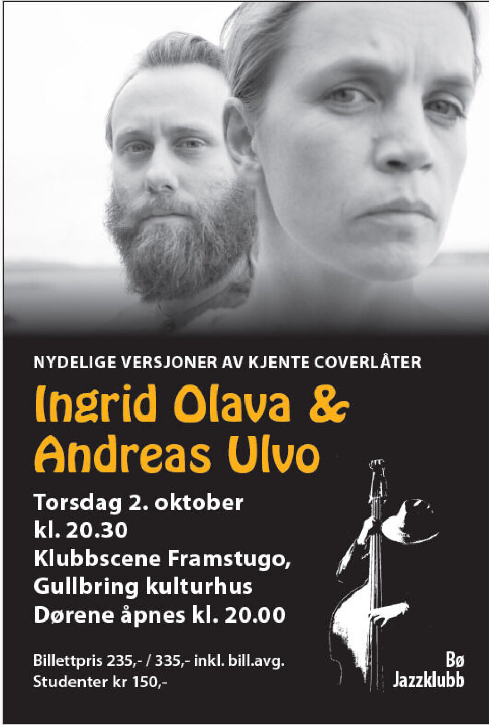 Konsert: Ingrid Olava & Andreas Ulvo