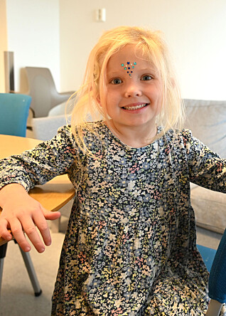 Hermine (5) veit kor ho har lyst til å jobbe