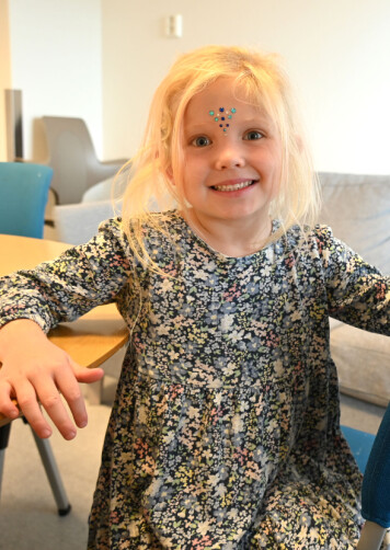 Hermine (5) veit kor ho har lyst til å jobbe