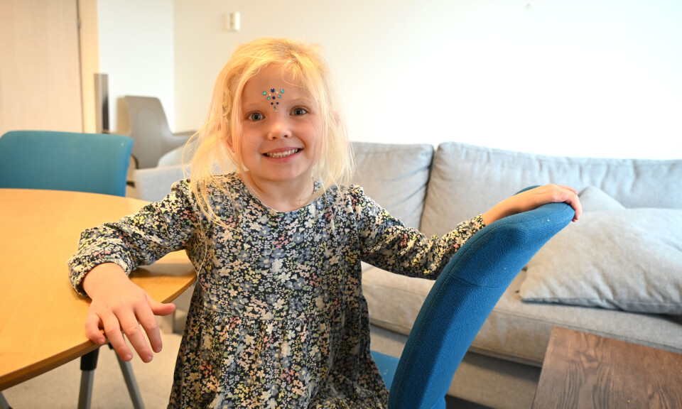Hermine (5) veit kor ho har lyst til å jobbe
