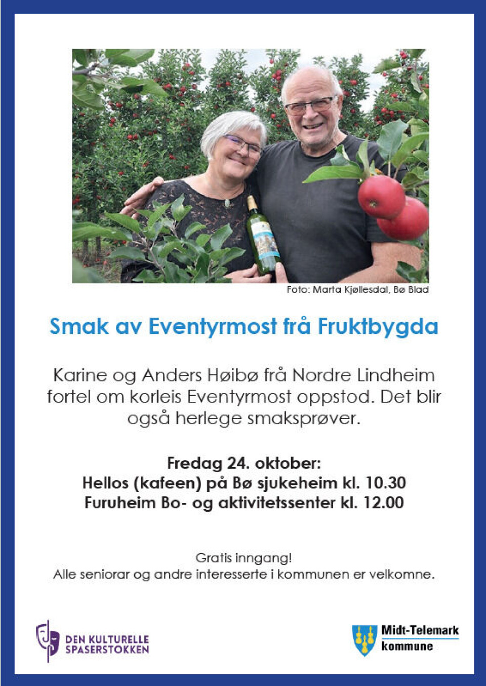 Smak av Eventyrmost frå Fruktbygda