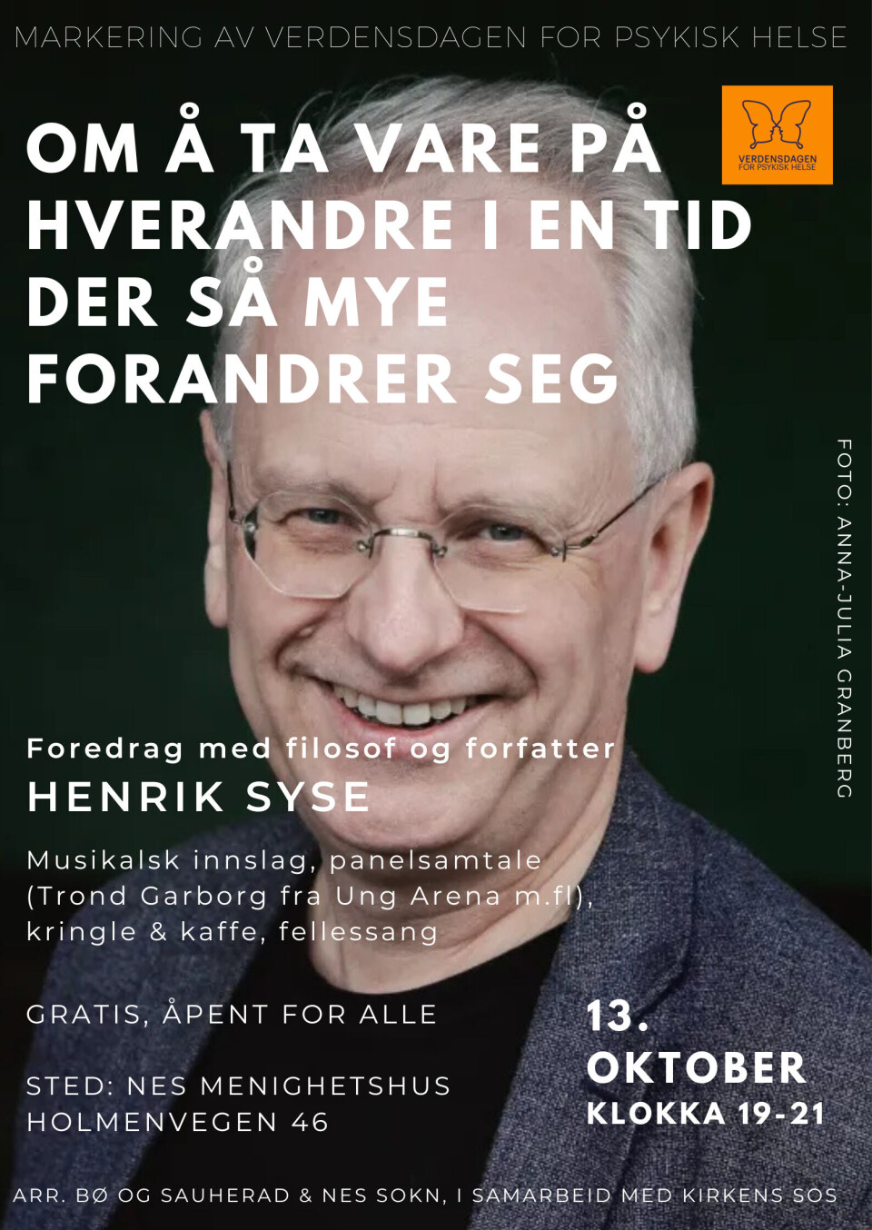 Foredrag med Hentrik Syse