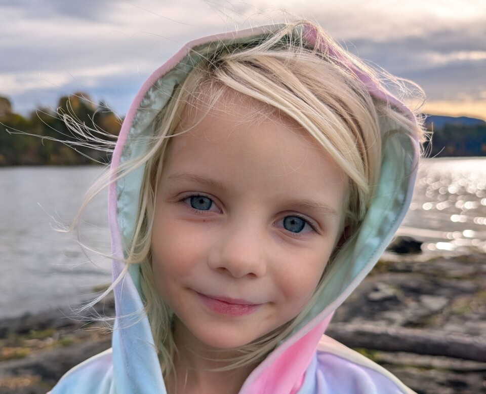 Hedda 6 år
