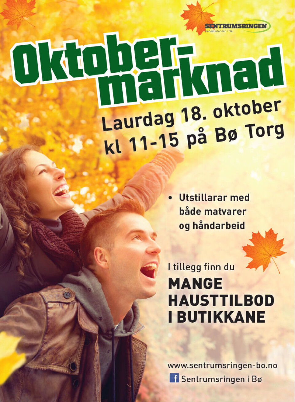 Oktobermarknad på Bø torg