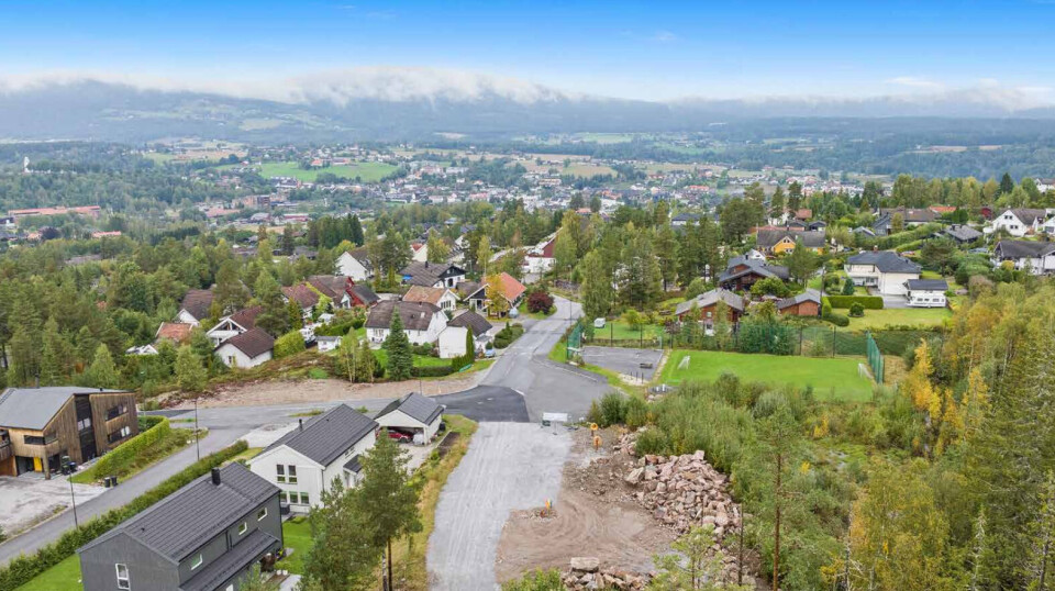 Her finn du noko så sjeldan som ledige bustadtomter