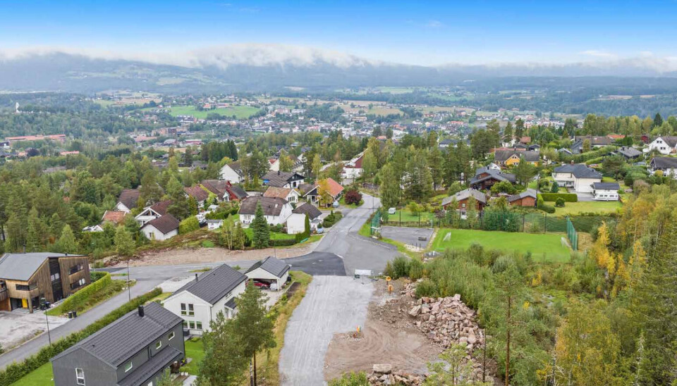 Her finn du noko så sjeldan som ledige bustadtomter