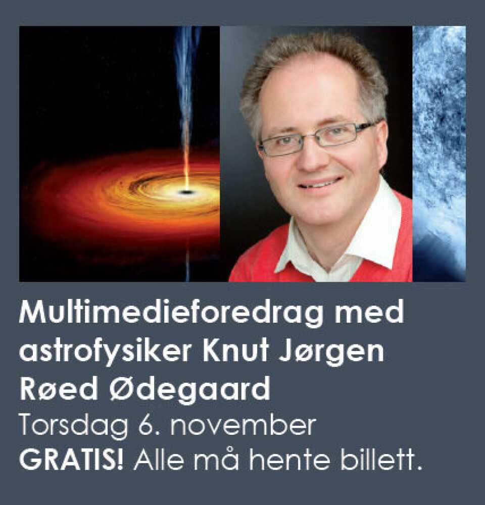 Foredrag med astrofysiker Knut Jørgen Røed Ødegaard