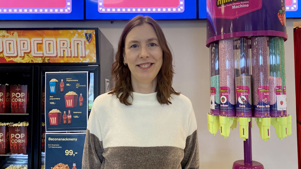 – No får du lov til å snakke, le, rope eller gråte i kinosalen
