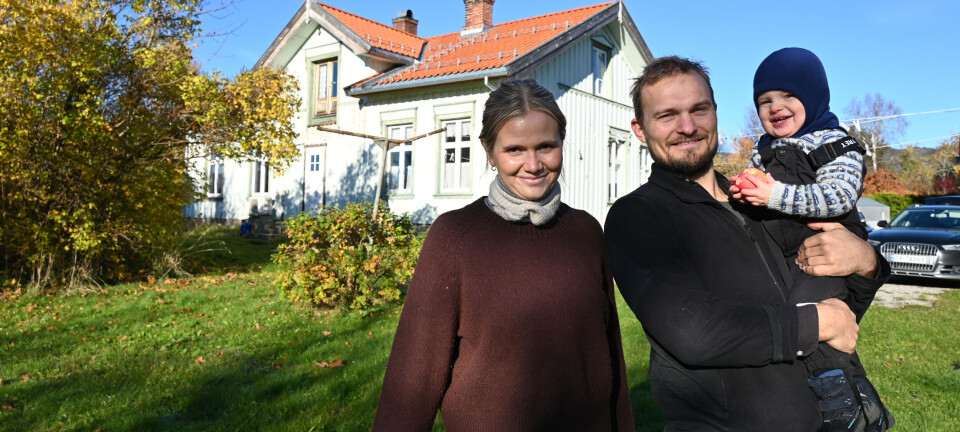 Her har det vore skule og bank - nå blir det heimen til Mari, Lars Steinar og Tarjei