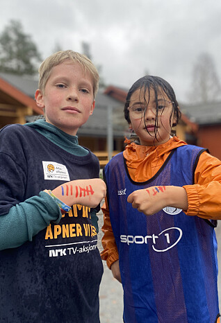 – Det er bra me får moglegheita til å hjelpe barn i andre land