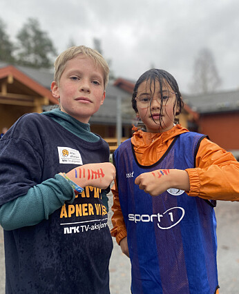 – Det er bra me får moglegheita til å hjelpe barn i andre land