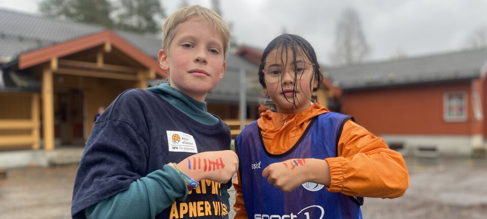– Det er bra me får moglegheita til å hjelpe barn i andre land