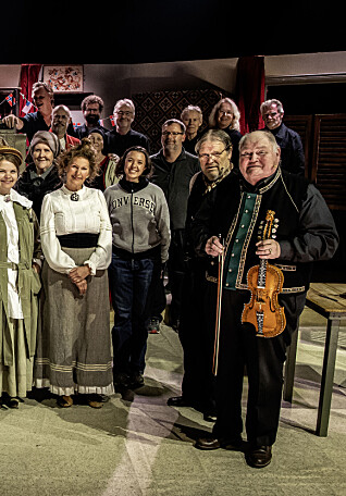 Teater om utvandring frå Telemark til USA