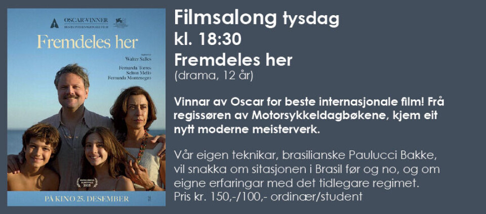 Filmsalong: Fremdeles her