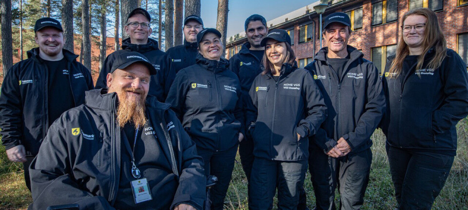 Frå klasserom til skyene: Desse elevane gjer dronejobben for kommunen