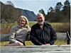 FÅR EU-MIDLAR: Therese Surdal Lahus, Telemarkskanalen natur- og kulturpark, og Jan Roger Bredesen, Telemarkskanalen FKF.