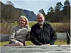 FÅR EU-MIDLAR: Therese Surdal Lahus, Telemarkskanalen natur- og kulturpark, og Jan Roger Bredesen, Telemarkskanalen FKF.